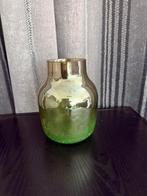 vaas, Ophalen of Verzenden, Minder dan 50 cm, Groen, Glas