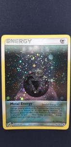 Pokemon promokaart league Metal Energy holo early Nintendo, Losse kaart, Zo goed als nieuw, Verzenden