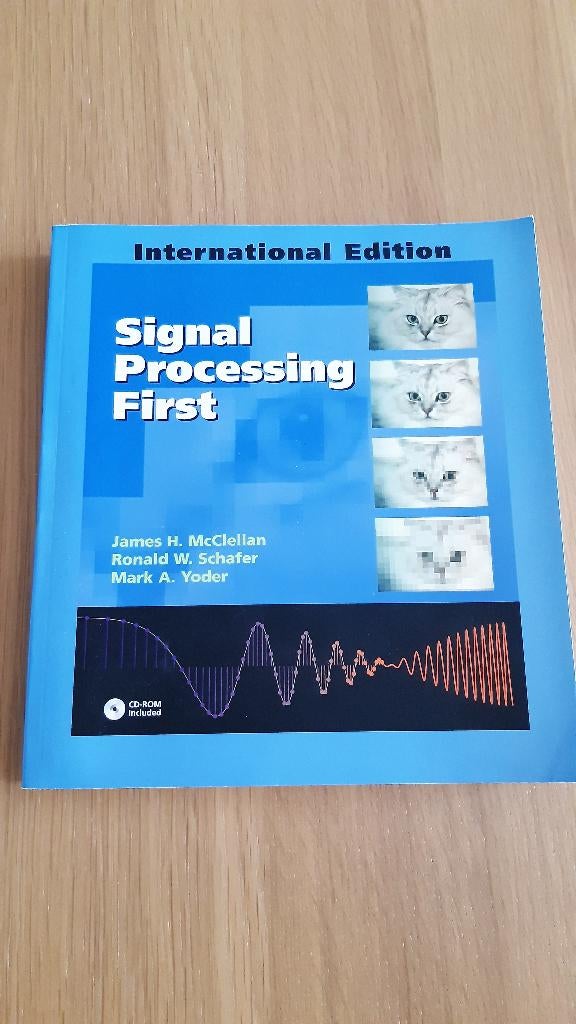 Signal Processing First, International edition, James H. McClellan, Ronald W. Schafer, Mark A. Yoder, Ophalen of Verzenden, Beta