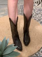 San Diego cowboylaarzen 38 western boots bohemian laarzen, Ophalen of Verzenden, Hoge laarzen, Bruin, Zo goed als nieuw