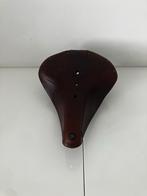 Vintage Brooks zadel + leren tas, Ophalen of Verzenden, Gebruikt, Oldtimer, Zadel