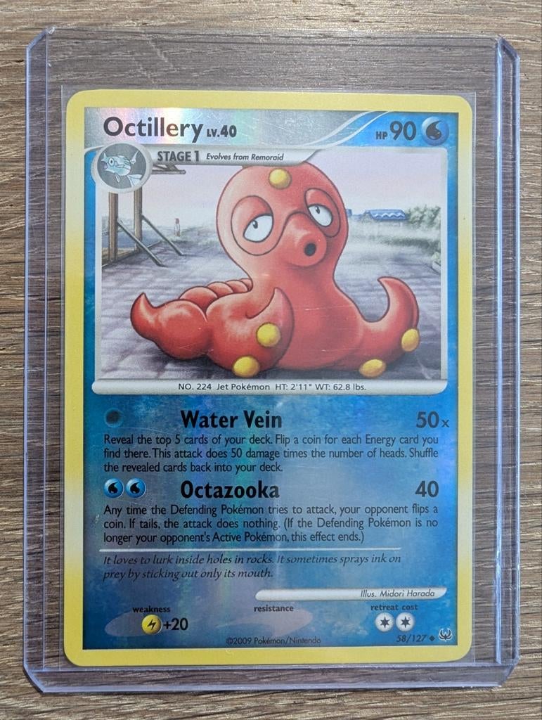 Octillery uit Platinum 58/127 Reversed Foil, Ophalen of Verzenden, Zo goed als nieuw, Losse kaart, Foil