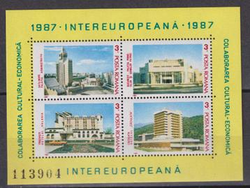 Roemenië Blok 232 1987 postfris beschikbaar voor biedingen
