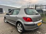 Peugeot 307 2.0 16V XT 5DRS Automaat Cruise Clima Airco, Auto's, Peugeot, 4 cilinders, Origineel Nederlands, Bedrijf, Grijs
