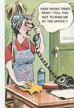 Ansichtkaart, Engelse humor, office  (242), Verzenden, 1980 tot heden, Overige thema's