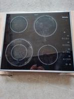 Keramische kookplaat Miele KM 426, Witgoed en Apparatuur, Kookplaten, Gebruikt, Keramisch, Inbouw, 4 kookzones