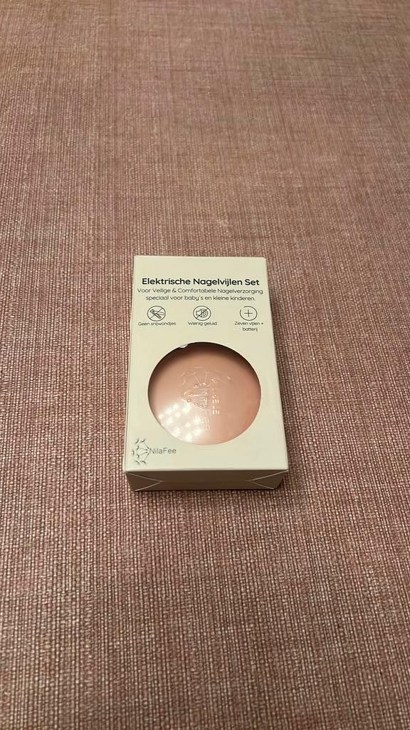 034 - NilaFee - Elektrische Nagelvijlen Set, Kinderen en Baby's, Badjes en Verzorging, Zo goed als nieuw, Overige typen, Overige merken