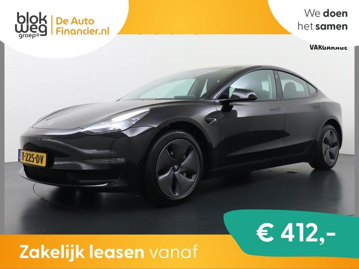 Tesla Model 3 // RWD // Long Range 75kWh Warmte € 29.895,0, Auto's, Tesla, Bedrijf, Lease, Financial lease, Model 3, ABS, Achteruitrijcamera