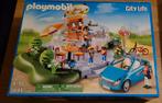 Playmobil City Life 5644 IJssalon & Auto - Complete Set, Ophalen of Verzenden, Zo goed als nieuw, Complete set