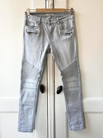 Lexxury skinny jeans lichtgrijs, maat 40 beschikbaar voor biedingen
