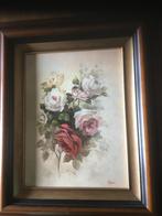 Schilderij stil leven bloemen, Ophalen