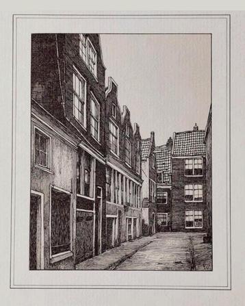 Prent Het Vuile Weespad, Amsterdam 1970 beschikbaar voor biedingen