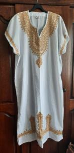 Galabiya wit met goud nieuw, Ophalen, Nieuw, Onbekend, Wit