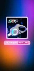 Gave Led halsband en riem!, Ophalen of Verzenden, Nieuw, Hondenriem