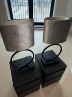 2 Eric Kuster Stijl ring Lampen - 65cm Hoog, Huis en Inrichting, Ophalen of Verzenden, Zo goed als nieuw, Stof, Minder dan 100 cm