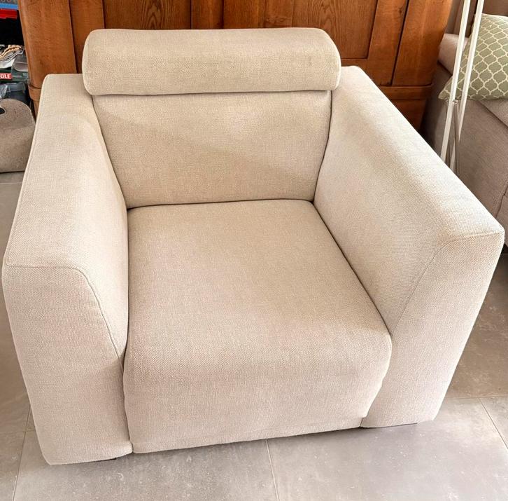 Montel fauteuil zetel, Huis en Inrichting, Banken | Sofa's en Chaises Longues, Zo goed als nieuw, Eenpersoons, Minder dan 150 cm