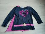 Shirt met klittenband cape maar 110 kerst kado, Meisje, Ophalen of Verzenden, Zo goed als nieuw, Shirt of Longsleeve