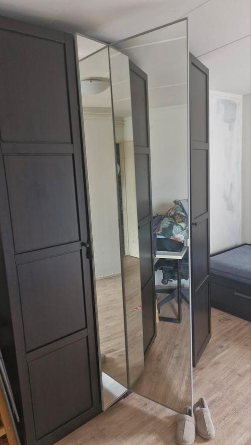 Spiegeldeuren Ikea åheim, Huis en Inrichting, Kasten | Kledingkasten, Zo goed als nieuw, 200 cm of meer, 50 tot 100 cm, Ophalen