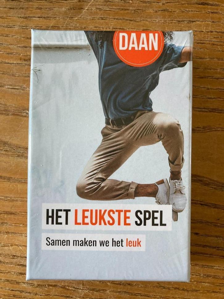 Het leukste spel, samen maken we het leuk - kaartspel - Daan, Hobby en Vrije tijd, Gezelschapsspellen | Kaartspellen, Nieuw, Een of twee spelers