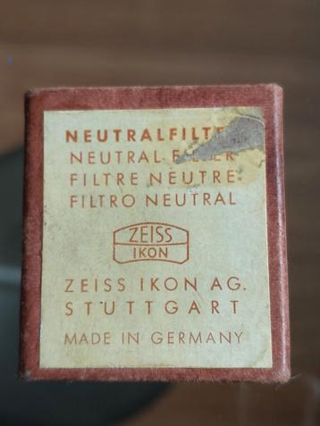 Neutral density filter S22,5, Zeiss Ikon beschikbaar voor biedingen