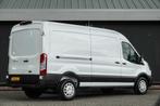 Ford Transit L3H2 2.0Tdci 130PK | Trend 350 | Frozen White |, Auto's, Bestelauto's, Voorwielaandrijving, 12 maanden, Stof, Zwart