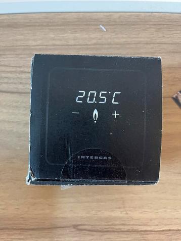Intergas comfort touch thermostaat zwart. beschikbaar voor biedingen