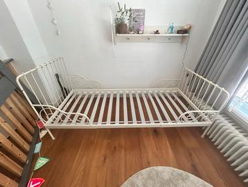 Ikea Sultan Luroy Bedframe - Wit Metaal - afbeelding 4