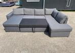 !!ACTIE!! U bank/slaapbank, gratis levering, 250 tot 300 cm, Verzenden, Hoekbank, Metaal