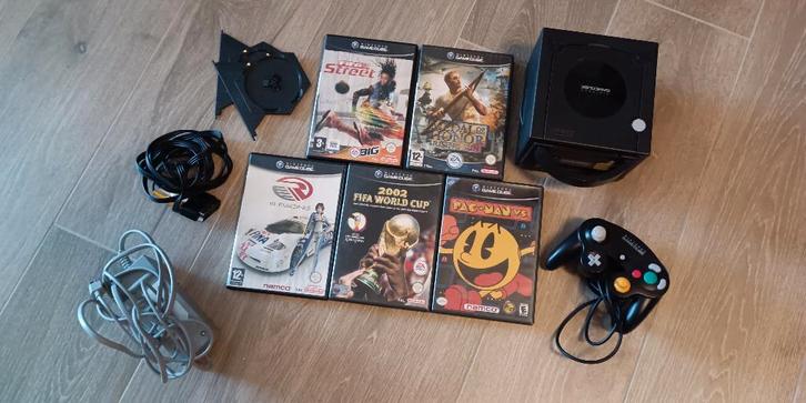 Vintage Gamecube + originele controller + 5 games, Spelcomputers en Games, Games | Nintendo GameCube, Gebruikt, Sport, 1 speler
