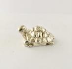 Zilveren miniatuur schildpad ⭐️, Verzenden