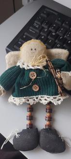 Schattig stoffen engeltje, Huis en Inrichting, Woonaccessoires | Wanddecoraties, Ophalen of Verzenden, Zo goed als nieuw