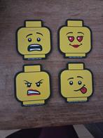 Lego onderzetters - set van 4, Huis en Inrichting, Verzenden, Zo goed als nieuw, Glas of Kopje