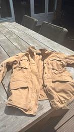 Kaki korte jas van maison scotch., Bruin, Maat 42/44 (L), Gedragen, Maison Scotch