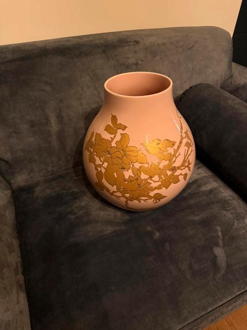 Mooie grote vaas Hella Jongerius Jonsberg - rose goud, Huis en Inrichting, Woonaccessoires | Vazen, Zo goed als nieuw, Overige kleuren