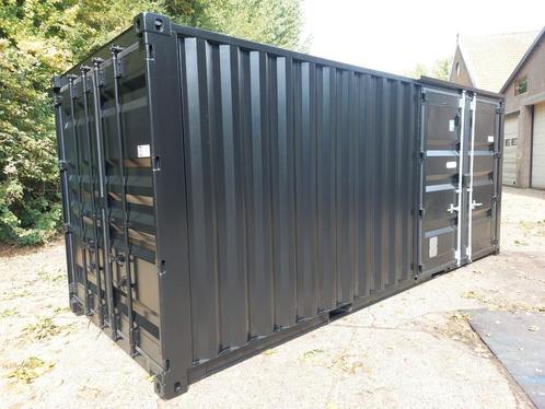 20 ft zeecontainer extra zijdeuren, Zakelijke goederen, Machines en Bouw | Keten en Containers, Ophalen of Verzenden