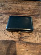 Vintage Sigarenkoker Messing & Leder, Antiek en Kunst, Ophalen of Verzenden