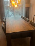 Eettafel met 6 stoelen, Huis en Inrichting, Complete inboedels, Ophalen of Verzenden