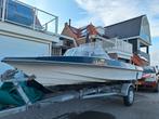Speedboot inclusief kanteltrailer, Watersport en Boten, Speedboten, Ophalen, Geen motor, Gebruikt, Minder dan 70 pk