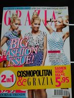 GRAZIA BIG BIRTHDAY ISSUE - COSMOPOLITAN - September 2012, Boeken, Tijdschriften en Kranten, Verzenden, Damesbladen