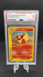 Pokémon kaart Holo Flareon H7/H32 Skyridge 2003 PSA 7, Ophalen of Verzenden, Zo goed als nieuw, Losse kaart