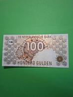 100 gulden steenuil uit 1992² in UNC, Postzegels en Munten, Bankbiljetten | Nederland, Ophalen of Verzenden, 100 gulden, Los biljet