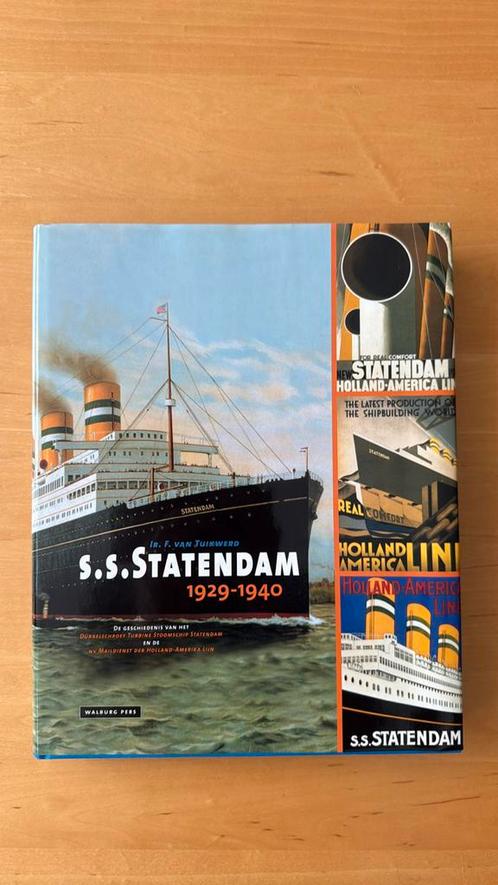 F. van Tuikwerd - s.s. Statendam [1929-1940], Boeken, Vervoer en Transport, Zo goed als nieuw, Boot, Ophalen of Verzenden