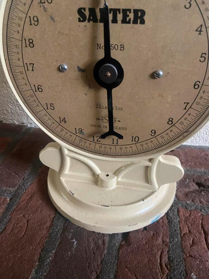 Vintage Salter Weegschaal No. 50B, Antiek en Kunst, Antiek | Keukenbenodigdheden, Ophalen