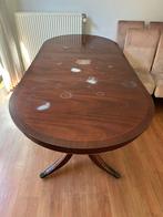 Gratis eettafel antiek mahonie hout, Ophalen, Gebruikt, 200 cm of meer, 50 tot 100 cm