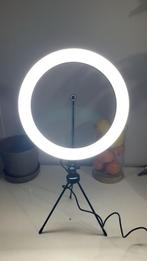 Ringlamp met Statief & Telefoonhouder, Audio, Tv en Foto, Fotografie | Fotostudio en Toebehoren, Ophalen, Zo goed als nieuw, Lamp of Flitsset