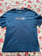 Blue Jack & Jones tshirt heren maat M blauw perfecte cond., Ophalen of Verzenden, Zo goed als nieuw, Jack & Jones, Maat 48/50 (M)