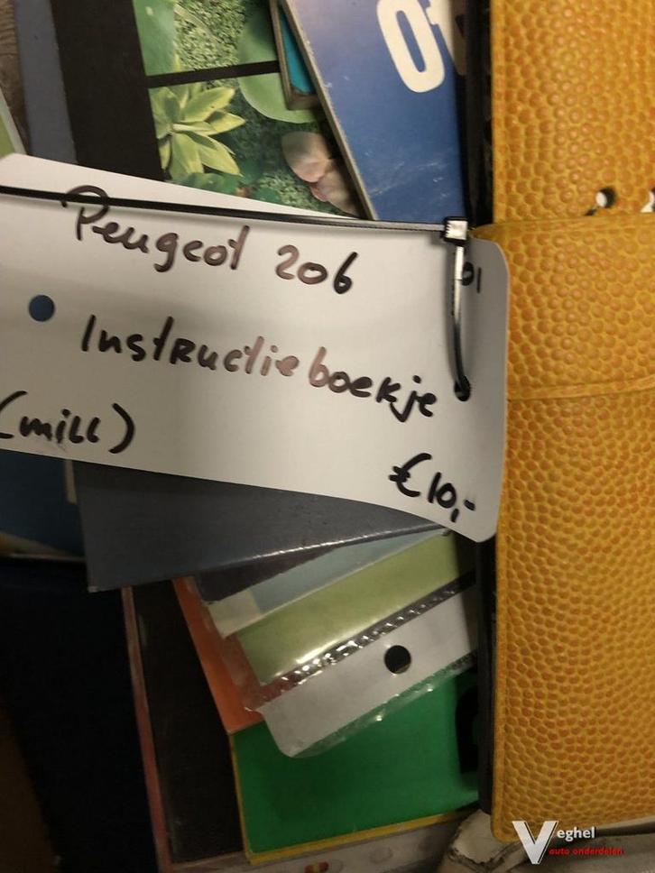 Peugeot 206 Instructieboekje handleiding, Auto diversen, Handleidingen en Instructieboekjes, Ophalen of Verzenden