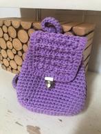 Kleine rugtas knit paars als NIEUW, Overige merken, Minder dan 30 cm, 25 tot 40 cm, Ophalen of Verzenden