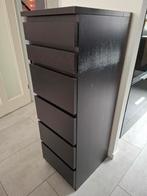 Malm kast met spiegel gratis afhalen, Huis en Inrichting, Kasten | Ladekasten, 5 laden of meer, Ophalen, Gebruikt, 25 tot 50 cm