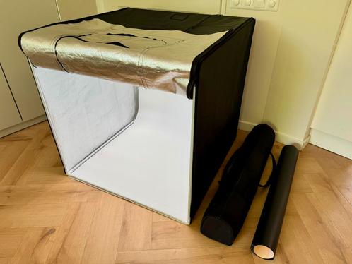 Fotobox - opvouwbare fotostudio 80x80x80, Audio, Tv en Foto, Fotografie | Fotostudio en Toebehoren, Complete fotostudio, Ophalen of Verzenden